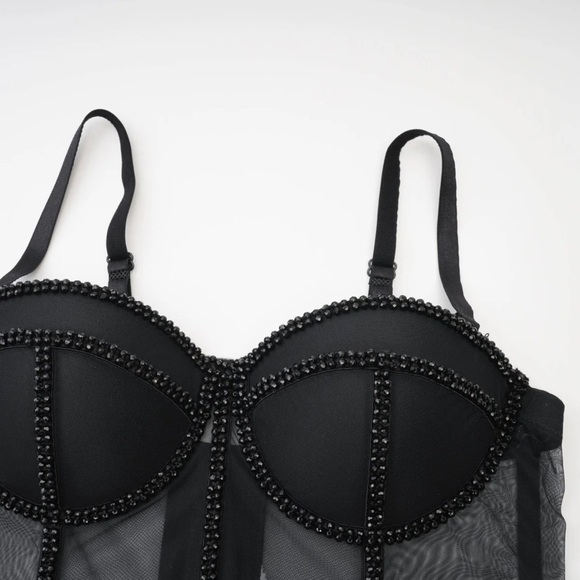 ENDELLION CORSET TOP, NWT! 🖤 - Picture 3 of 12